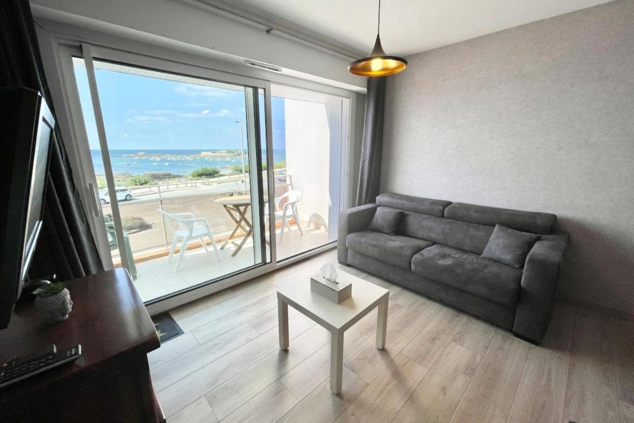 Bel Appartement Neuf Hyper Cosy Vue Mer 180 Пломер Екстериор снимка